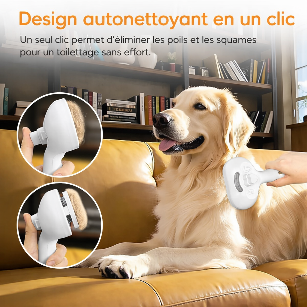 BROSSE POILS VAPEUR | SORO PRO™