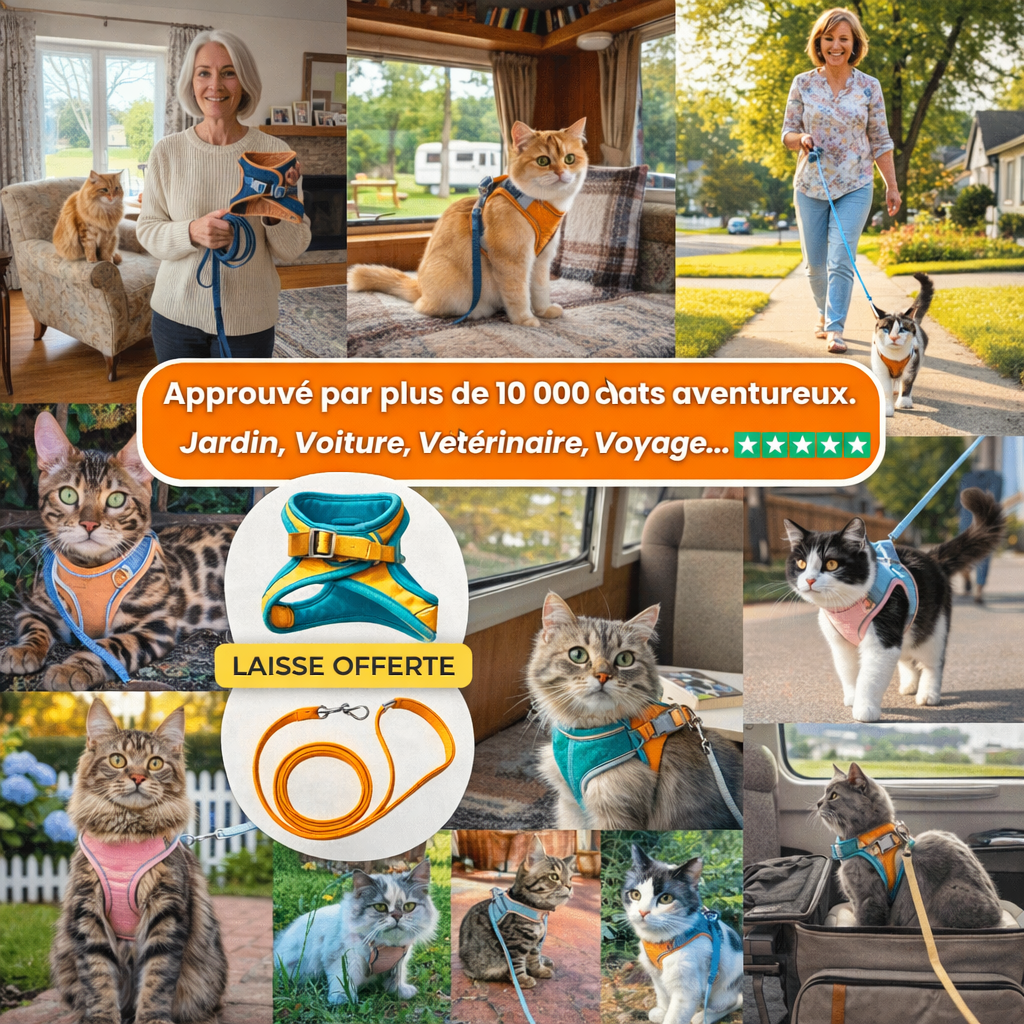 HARNAIS CHAT | LIBERTY CAT™